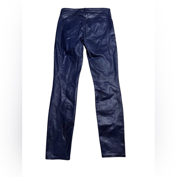 L'Agence Jyothi High Rise Split Ankle Jean Midnight Coated - Picture 3 of 6